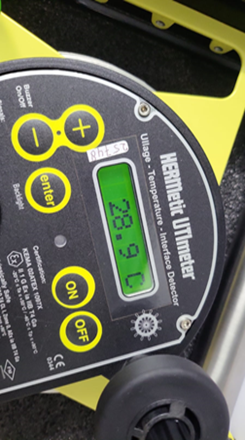 Wate Interface HERMetic UTImeter Otex – Portable Electronic Ullage, Temperature ...